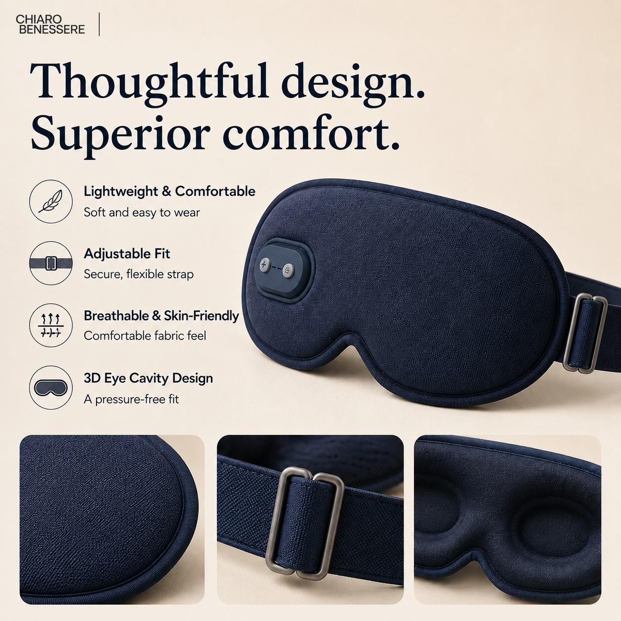 Chiaro Somnus Recovery Eye Mask