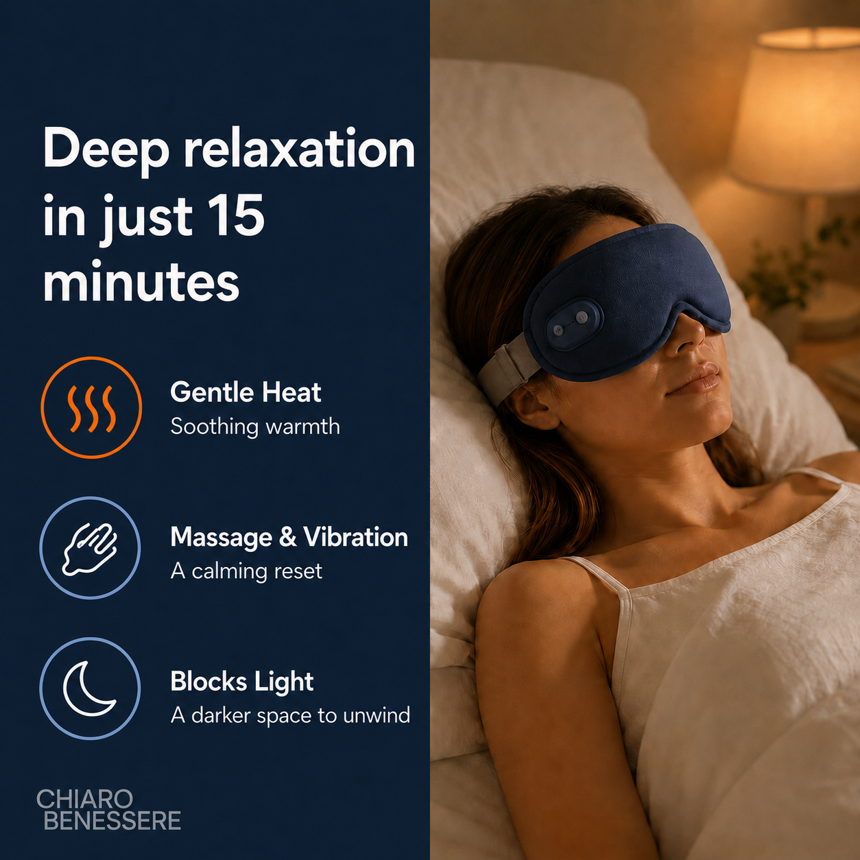 Chiaro Somnus Recovery Eye Mask