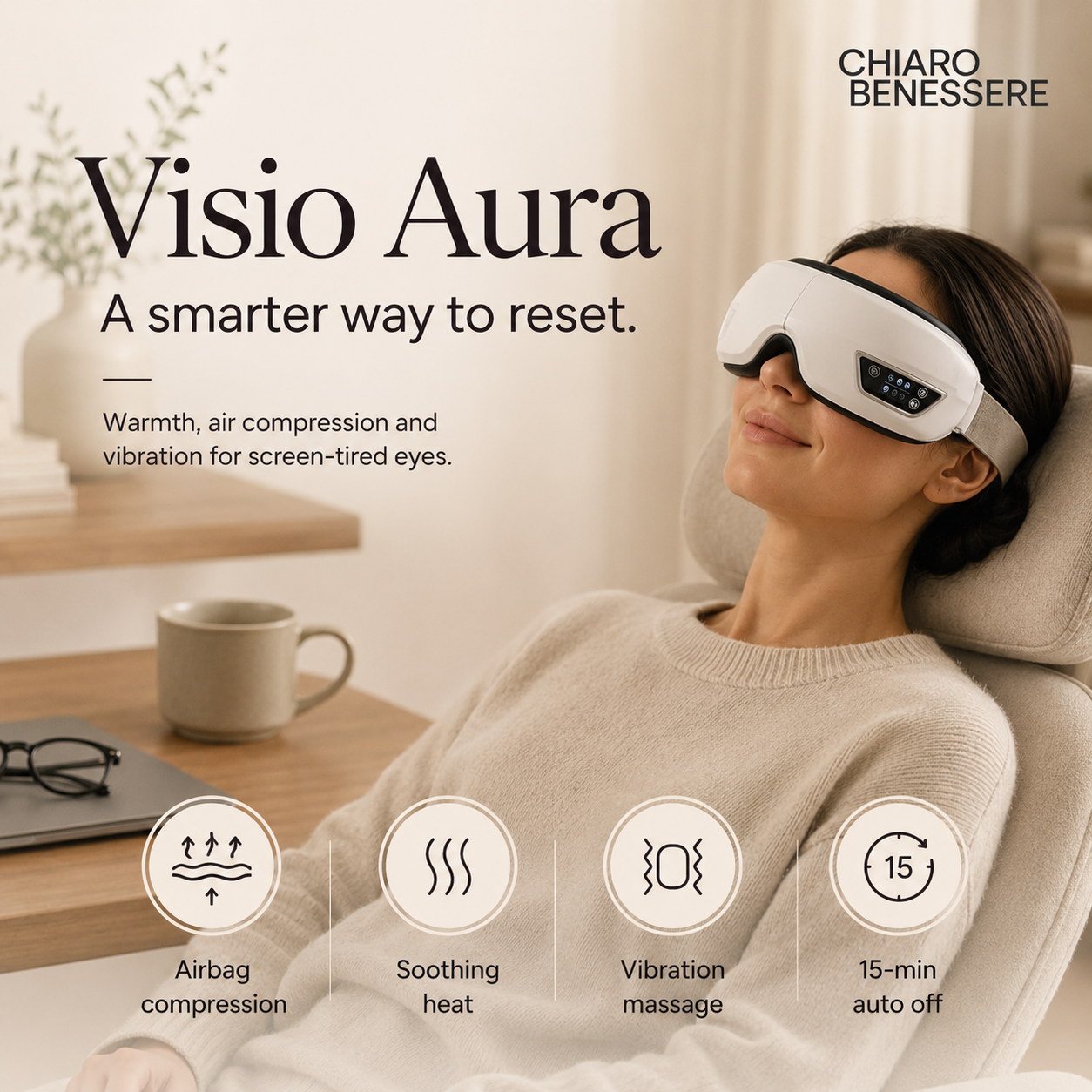 Chiaro Visio Aura Eye Massager