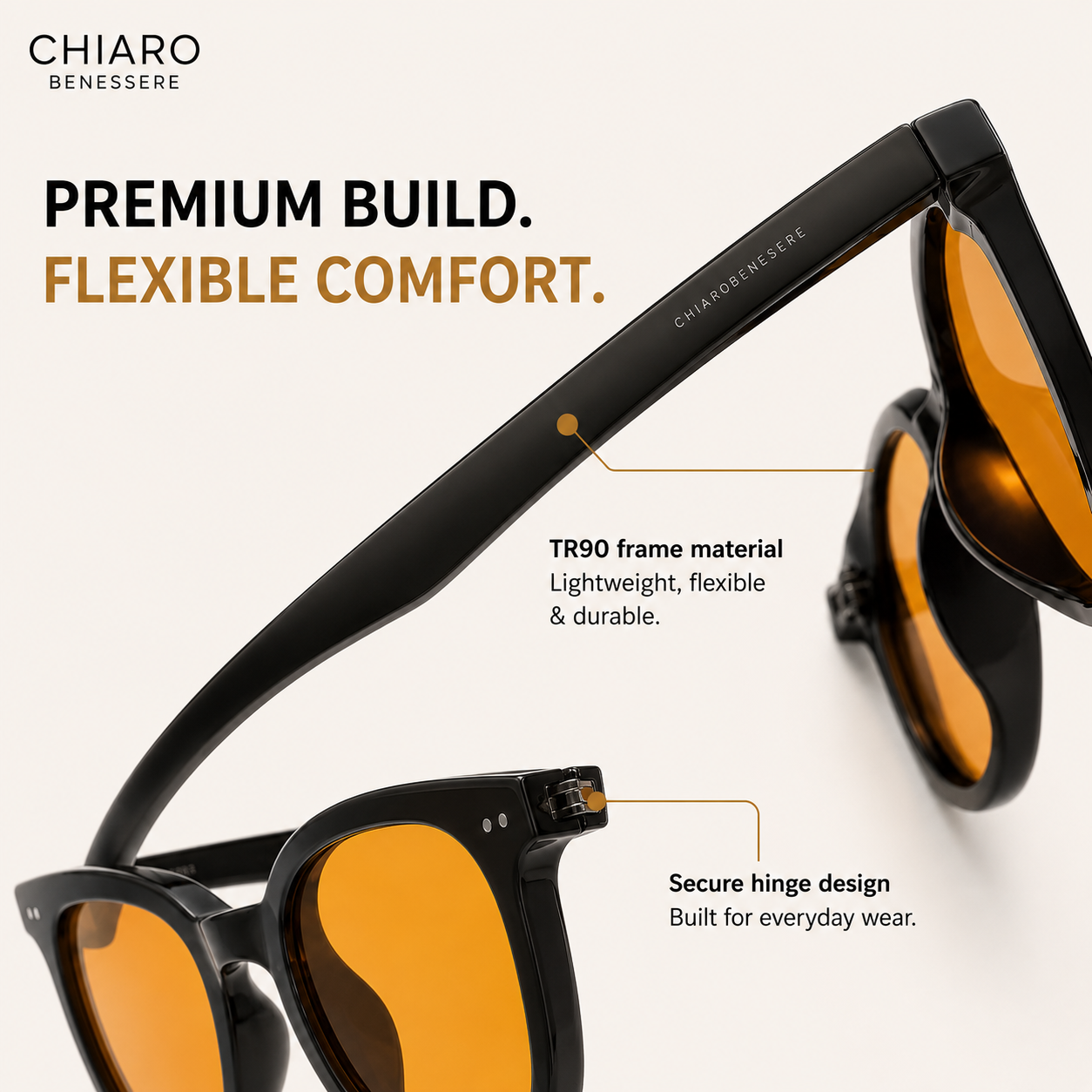 Chiaro LuminaDrive — Nocturnal Vision Eyewear