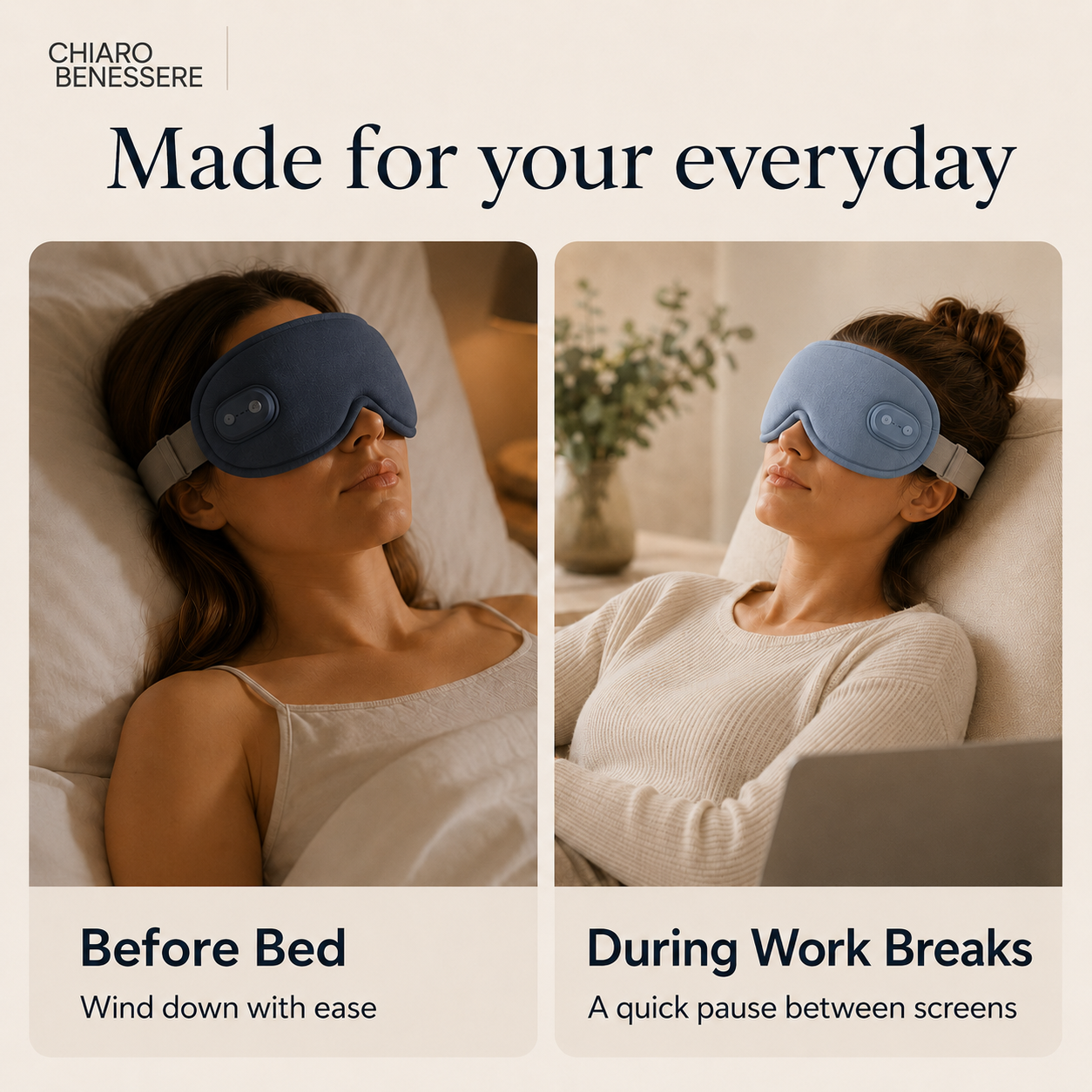Chiaro Somnus Recovery Eye Mask